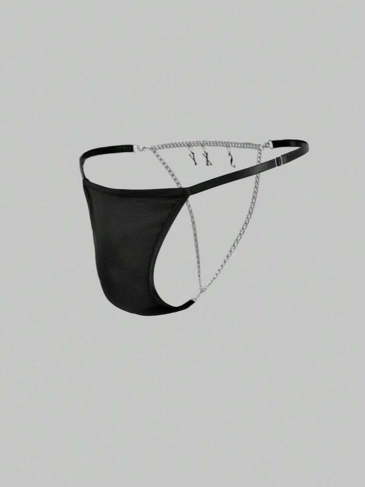 Men's Latter Chain Decore Sexy Underwear